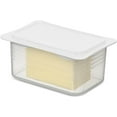 thumbnail image 4 of SIGNORAWARE Wide Butter Dish with Airtight Lid, BPA-Free Butter Holder – White, 4 of 8