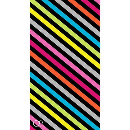 Op Multi Stripe Beach Towel