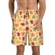 thumbnail image 1 of Balery Autumn Maple Leaves Traje de Baño Estilo Hawaiano para Hombre, Shorts de Secado Rápido con Bolsillos-XX-Large, 1 of 6