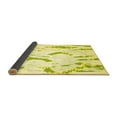 thumbnail image 2 of Ahgly Company Indoor Rectangle Abstract Yellow Contemporary Area Rugs, 7' x 9', 2 of 4