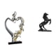 thumbnail image 1 of Figura de pareja besándose, estatua de caballo, adorno de escritorio coleccionable para dormitorio, boda, estantería, armario, decoración del hogar, a, 1 of 8