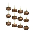 thumbnail image 2 of Shangren 12 Pcs Cadeaux Citrouille Suspendue pour Halloween Décoration pour Récolte Marron, 2 of 8