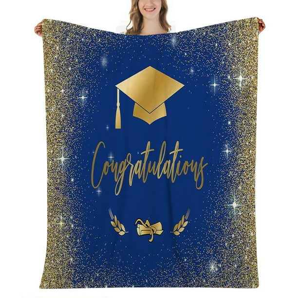 Blanket Graduation, College Graduate, High School Class of 2023 for