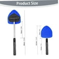 thumbnail image 3 of SLYNSHome Windshield Cleaning Tool,Car Window Cleaner with Extendable Long Handle and 3 Washable Pads and Spray Bottle,Auto Interior Exterior Glass Wiper Cleaning Kit, 3 of 7