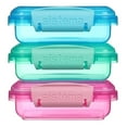 thumbnail image 1 of Sistema Lunch Collection Food storage Containers, Assorted Colours, 3 Pack, 1 of 6