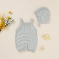 thumbnail image 2 of Vedolay Fall Sweaters for Girls Sweaters Ripped Long Sleeve V Neck Knit Pullover Top,Gray 3-6 Months, 2 of 5