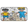 thumbnail image 4 of Kids Sand Castle Non Slip Long Door Mat 39''x20'' Soft, Absorbent, for Kitchen, Bathroom, and Bedroom, 4 of 8