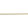 thumbnail image 3 of 14k Yellow Gold 24 Inch 1.6mm Round Snake Chain Necklace Pendant Charm, 3 of 9