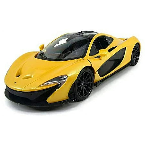 1:14 RC McLaren P1 Sport Car With Lights and Open Doors (Yellow)