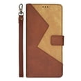 thumbnail image 4 of IDEWEI For Xiaomi Redmi Note 14 Pro 4G Case Card Slots Splicing Color Leather Phone Cover - Green, 4 of 5