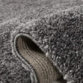 thumbnail image 5 of Safavieh August Shag Collection AUG900F Solid 1.2-inch Thick Runner, 2'3" x 10' , Grey, 5 of 5
