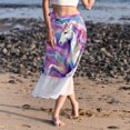 thumbnail image 6 of Unicorn Chiffon Women's Beach Dress with Polyester Straps - Ideal Beach Skirts for a Stylish Day under the Sun!, 6 of 6