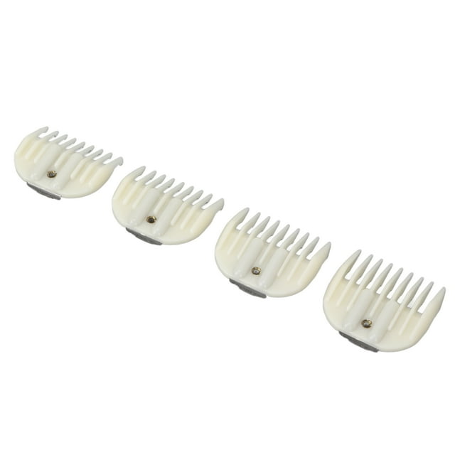 4pcs Hair Clipper Guards Cutting Guides, Professional Hair Trimmer Attachment Guard, Clipper Combs Replacement for Universal Clippers