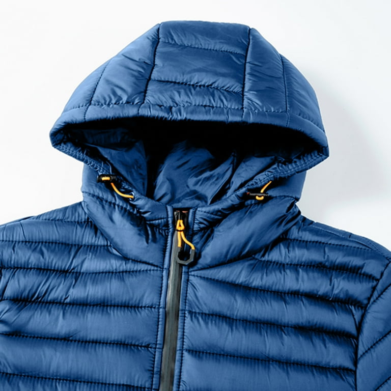 LEEy world Winter Jackets For Men Men s Tactical Jacket Winter Snow Ski Jacket Water Resistant Softshell Lined Winter Coats Multi Pockets Blue XXL
