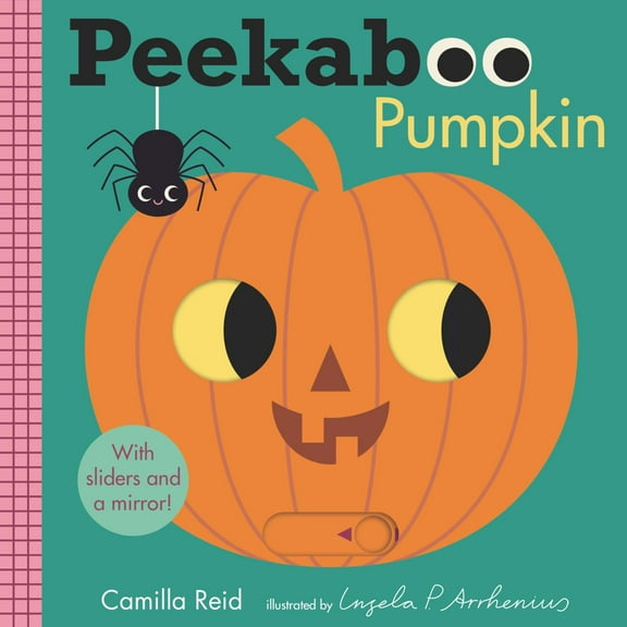 Peekaboo: Pumpkin: (an Interactive Board Book for Babies and Toddlers with Mirror and Sliders to Push, Pull, or Turn. Cute Halloween Artwork Includes a Bat, Black Cat, Witch, and More. ) (Board Book)