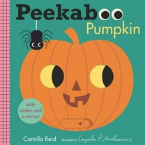 Peekaboo: Pumpkin: (an Interactive Board Book for Babies and Toddlers with Mirror and Sliders to Push, Pull, or Turn. Cute Halloween Artwork Includes a Bat, Black Cat, Witch, and More. ) (Board Book)
