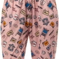 thumbnail image 4 of Gilmore Girls Women's I'd Rather Be Watching TV Show Tossed Icon Pajama Set, 4 of 7