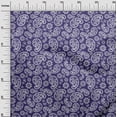 thumbnail image 3 of oneOone Cotton Silk Dark Purple Fabric Block Sewing Craft Projects Fabric Prints By Yard 42 Inch Wide, 3 of 6
