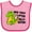 Pink and Fuchsia, variant on Inktastic See You Later Alligator Boys or Girls Baby Bib