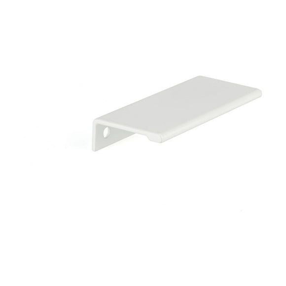 Richelieu Hardware BP98988030 Lincoln Collection 3 1/8-in (80 mm) Center, Contemporary Edge Pull, White