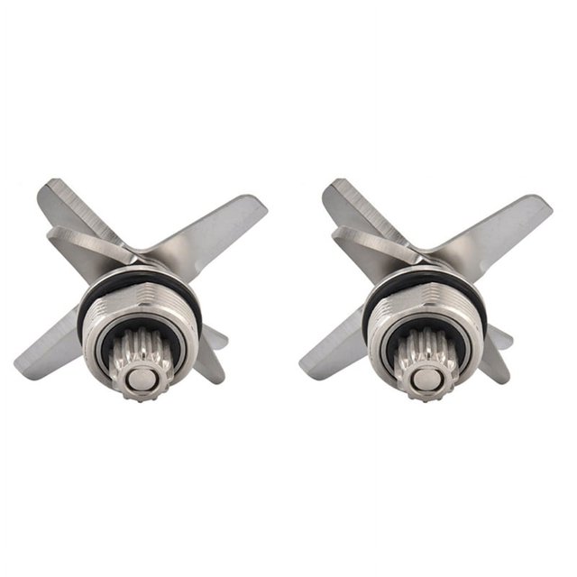 2X Lames de Mixeurs pour TWK TM-767 TM-800 -767 800 Pcs de Rechange en Acier Inoxydable