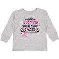 thumbnail image 3 of Inktastic My Mother is a Survivor Breast Cancer Awareness Boys or Girls Long Sleeve Toddler T-Shirt, 3 of 5