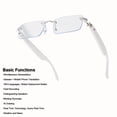 thumbnail image 6 of AI Smart Translation Glasses: 164 Languages, Polarized Blue Light Filter, Low-Latency Audio, Voice Assistant, iOS/Android, USB-C, 6 of 11