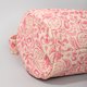 thumbnail image 3 of Bolso bohemio para mujer, bolso de lona con cordón y borla, bolso de playa de verano (rosa), 3 of 8