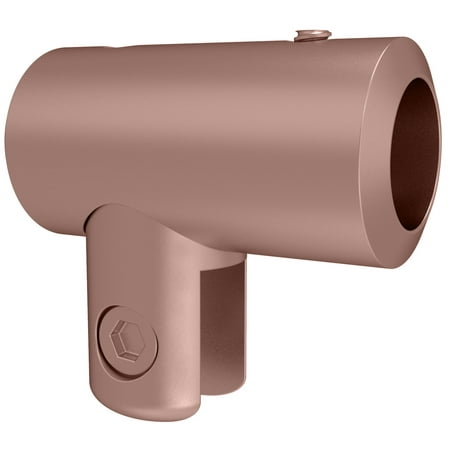 

CRL S5ABC0 Antique Brushed Copper Bar U-Bracket for 3/8 and 1/2 Glass