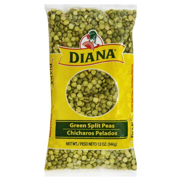Goya Foods Diana Dry Green Split Peas 12 Oz