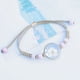 thumbnail image 2 of Gypsophila espécimen de flor seca pulsera de flor eterna pareja novias regalo joyería Japón y Corea del Sur popular flor de durazno transfronteriza decoración de mano flor de durazno blanco, 2 of 2