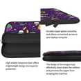 thumbnail image 5 of Bingfone Mardi Gras And Donuts Laptop Sleeve Case 13 Inch, 360° Protective Computer Carrying Bag, 5 of 9