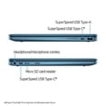 thumbnail image 3 of HP Chromebook x360 14" Touchscreen Laptop, Intel Celeron N4020, 4GB RAM, 64GB HD, Chrome OS, Forest Teal/Light Teal, 14a-ca0190wm, 3 of 5
