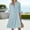 Blue, variant on Blue Women's Dresses Long Sleeve Shirt Dress Midi Dresses for Women Casual Lapel Striped Loose Dresses