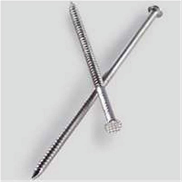 Simpson Strong-Tie 8D 2-1/2 in. Siding Stainless Steel Nail Diamond Head 5 lb Simpson Strong-Tie 8D 2-1/2 in. Siding Stainless Steel Nail Diamond Head 5 lb