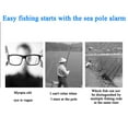 thumbnail image 7 of Euaioeiu Fishing Alarm Electronic Bite Alert with Sound & LED Light, Sensitive Buzzer Alarm for Night Fishing, Portable Fish Bite Indicator for Freshwater Saltwater Kayak Pier Ice Fishing, 7 of 7