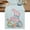 Light Blue-green, variant on Teal Easter Cotton Linen Table Runner for Dining Kitchen, Spring Polka Dots Bunny Easter Eggs Wooden Wedding Outdoor Party Tablerunners, Dresser Scarf Coffee Tablecloth Runners 13x60 Inches