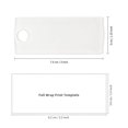 thumbnail image 3 of 12 Pieces Name Plate Blank Nameplate Decorations Acrylic Material Lid Labels, 3 of 18