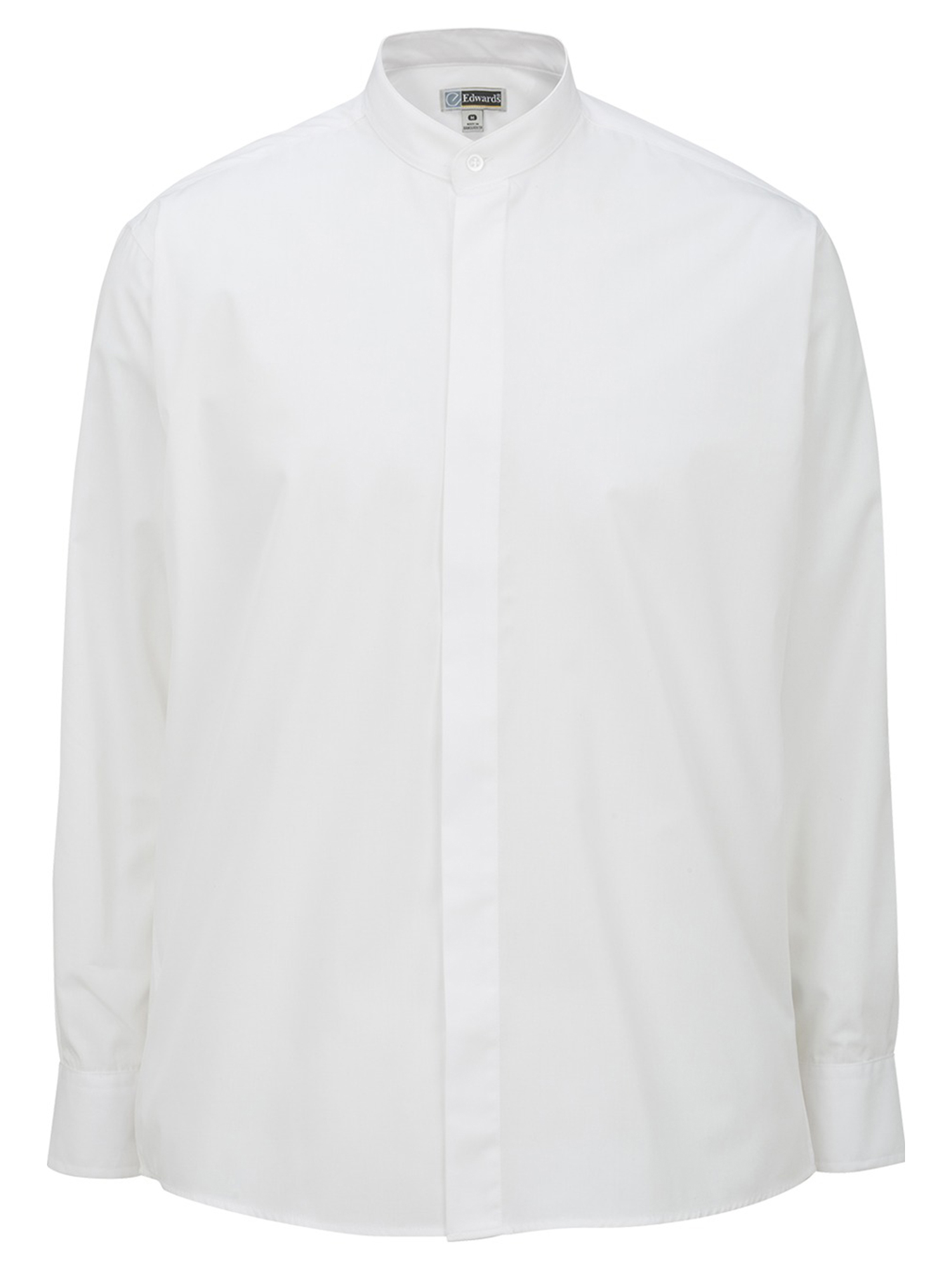Men's Big And Tall Banded Collar Long 