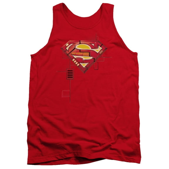 Superman - Super Mech Shield - Tank Top - X-Large