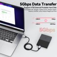 thumbnail image 2 of Cable USB 3.0 Micro B CLAVOOP de 0,5 m para disco duro externo, 2 of 9