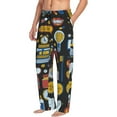 thumbnail image 6 of Naloa Teeth Pajama Pants Men, PJ Bottoms, Sleep & Lounge Pants-X-Large, 6 of 6