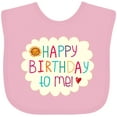 thumbnail image 3 of Inktastic Happy Birthday to Me Boys or Girls Baby Bib, 3 of 4