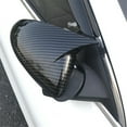 thumbnail image 4 of Carbon Fiber Look Horn Rearview Side Mirror Cover For 13-18 Kia Cerato Forte K3, 4 of 5