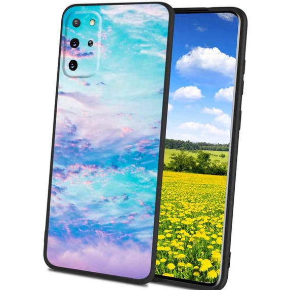 Compatible with Samsung Galaxy S20+ Plus Phone Case, Clouds-32 Case Silicone Protective for Teen Girl Boy Case for Samsung Galaxy S20+ Plus