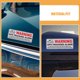 thumbnail image 4 of 2 juegos de pegatinas de advertencia impermeables para coche, alarma antirrobo, pegatinas electrónicas para coches, bicicletas y motocicletas, 4 of 8