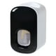 thumbnail image 2 of Dispensador de pasta de dientes, máquina automática de pasta de dientes, accesorios de baño de montaje en pared con 2 exprimidores de pasta de dientes, color negro, 2 of 5