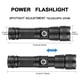 thumbnail image 4 of Soidarity Linterna impermeable IPX4 de 2000LM, linterna regulable, luz recargable con zoom, herramienta de iluminación para acampar y cazar, emergencia al Escalada Soidarity OD029283-00, 4 of 6