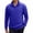 Blue@GC@, variant on CONZONE Mens Pullover Sweatshirts Long Sleeve Sweatshirt for Men Trendy Plus Size Quarter Zip Stand Collar Fall Hoodie Sweatshirt