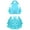 Blue-A, variant on Girls Shiny Sequins Ballerina Unitard Leotard Halter Modern Latin Dance Costume Blue-A 6